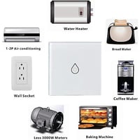 مفتاح مكيف/سخان ذكي 40 أمبير | Wifi | تحكم صوتي (س...