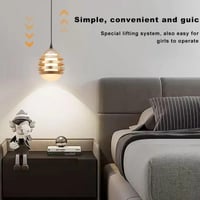 ثريا علاقي مفرد مودرن | لون ذهبي | هيكل ألمنيوم |...