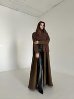 عباية جوخ بني قصة نص كلوش