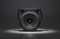 سلة الأمتعة على تاير السبير