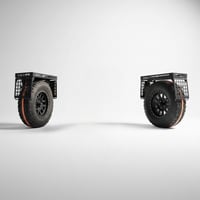 سلة الأمتعة على تاير السبير