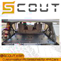 رف الشنطة (طبق) - رانجلر جي كي (اربع ابواب)