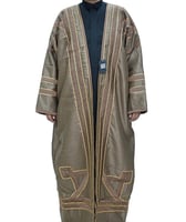 فروة سلك الماني مع بريم ذهبي