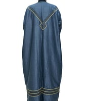 فروة سلك الماني مع بريم ذهبي