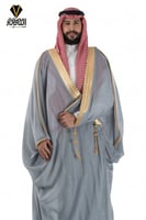 بشت رمادي فاتح دقة ملكي