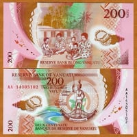 جزيرة فانواتو فئة 200 فاتو (بوليمر) أنسر