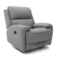 كرسي إسترخاء هزاز دوار 9223 مودرن رصاصي