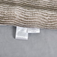 طقم لحاف شتوي وجهين وجه مخمل و وجه فرو ناعم