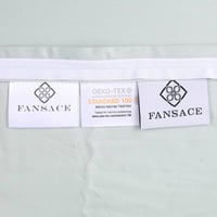 طقم لحاف 7 قطع نفرين فندقي فاخر أخضر فاتح