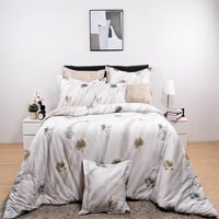 طقم لحاف 8 قطع نفرين مشجر