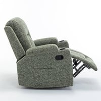 كرسي إسترخاء هزاز 8073 مع حامل أكواب أخضر