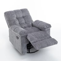 كرسي إسترخاء هزاز دوار 8068 رصاصي