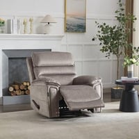 كرسي إسترخاء هزاز دوار 6059 يدوي بني