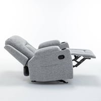 كرسي إسترخاء هزاز 8073 مع حامل أكواب رصاصي