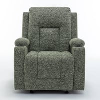 كرسي إسترخاء هزاز 8073 مع حامل أكواب أخضر