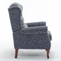 كرسي مكتبي كلاسيك 8078 فاخر أزرق