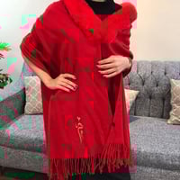 وشاح شتوي انيق ودافى