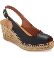 توني بونس صندل ويدج اسود - CROACIA