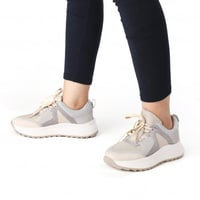 حذاء رياضي بيج ورمادي- OTTIMO