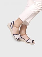 توني بونس صندل بيج وكحلي - BRUNET