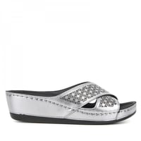 حذاء كروس فضي- MUYA