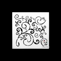 271 - ورق استنسل زخرفة 13سم * 13سم