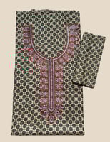 جلابية قطن مع طرحة