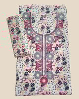 جلابية قطن مع طرحة