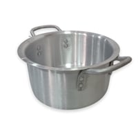 قدر هندي المنيوم بمقبض مقاس 36