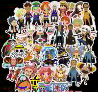 ستيكرات انمي ون بيس - 100 ستيكر
