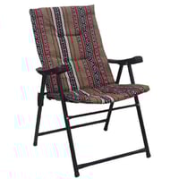 كرسي رحلات وتخييم - بأشكال تراثية بعدة ألوان