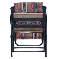 كرسي رحلات وتخييم - بأشكال تراثية بعدة ألوان