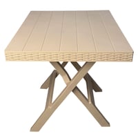 طاولة مربعة قابلة للطي بألوان