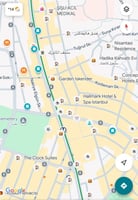 27 قائمة على خرائط قوقل لمدينة إسطنبول ( بدون الجد...