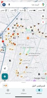 23 قائمة على خرائط قوقل لمدينة القاهرة (بدون الجدا...