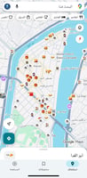 23 قائمة على خرائط قوقل لمدينة القاهرة (بدون الجدا...
