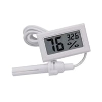 مقياس حرارة ورطوبة صغير مع حساس