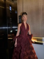 فستان سهره عودي مميز