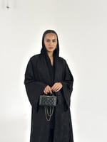 عبايه دبل حرير