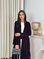 عبايه مخمل كوري