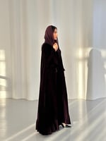 عبايه مخمل كوري