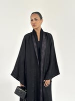 عبايه دبل حرير