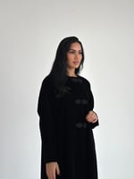 عبايه مخمل كوري