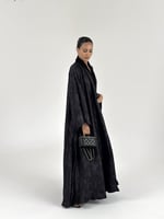 عبايه دبل حرير