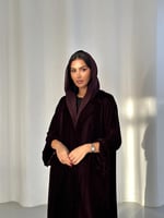 عبايه مخمل كوري