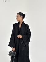 عبايه دبل حرير