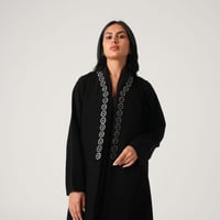 عبايه سراميك مع تطريز