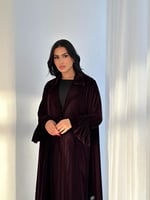 عبايه مخمل كوري