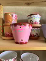 تجربة الرسم على الفخار بيت الثقافة