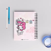 دفتر عربي أو إنجليزي 80 صفحة بغلاف ورسومات داخل ال...